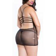 Liona Açık Büyük Beden Erotik Gecelik