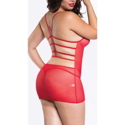 Liona Açık Büyük Beden Erotik Gecelik