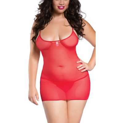 Liona Açık Büyük Beden Erotik Gecelik