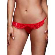 Liona Büyük Beden Dantelli Fantezi İç Giyim G String Külot