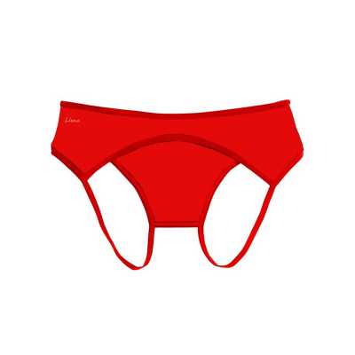 Liona Özel Bölgesi Açık Fantezi Kırmızı Külot Liona Özel Bölgesi Açık Fantezi Kırmızı Külot