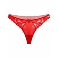 Liona Kırmızı Dantelli Fantezi G String Külot