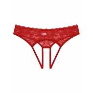 Liona Büyük Beden Özel Bölgesi Açık Kırmızı Fantezi Külot