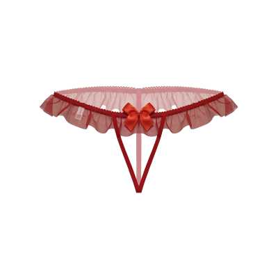 Liona Dantelli Taşlı Büyük Beden Fantezi Bato Külot