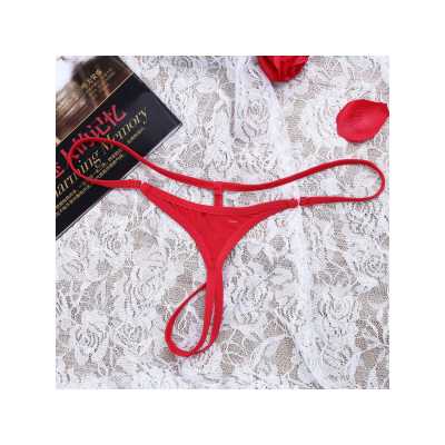 Liona Halkalı Mini Büyük Beden Kırmızı Fantazi G String Liona Halkalı Mini Büyük Beden Kırmızı Fantazi G String