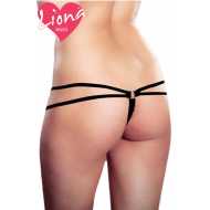 Liona İpli Büyük Beden Tanga