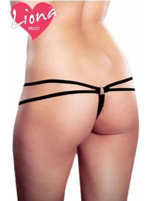 Liona Siyah Kadın Fantezi İç Giyim