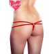 Liona Lastikli Kırmızı Bayan Seksi Tanga Liona Lastikli Kırmızı Bayan Seksi Tanga
