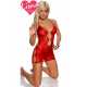 Liona Kırmızı Bayan Seksi Gecelik