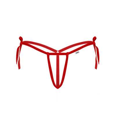 Liona Kırmızı İpli Kadın Büyük Beden Fantazi G String
