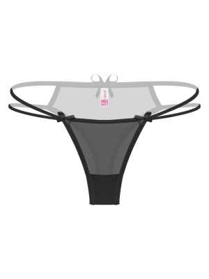 Liona Siyah Kadın Fantezi Külot