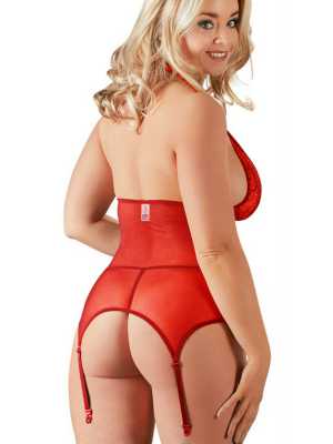 Liona Tül Jartiyerli Bayan Seksi Gecelik