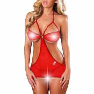 Liona Tül Mini Seksi Gecelik