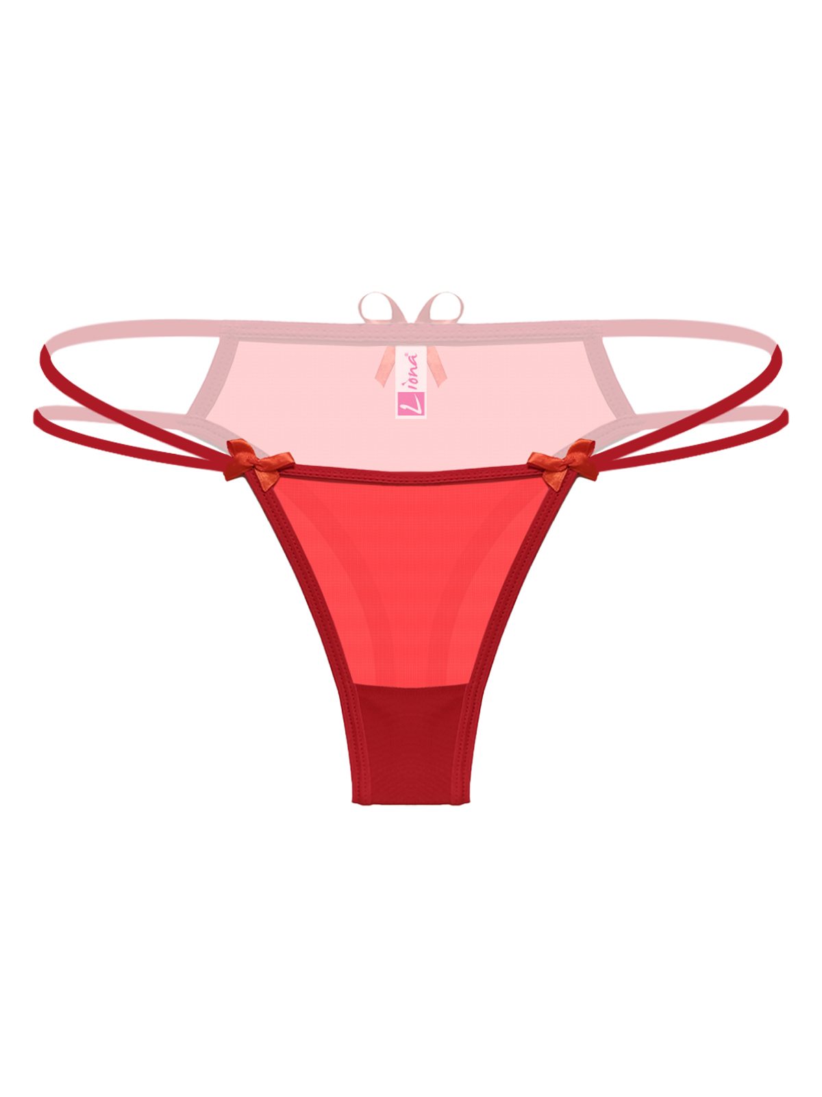 Kadın  Külot Kırmızı Renk 66231KRM