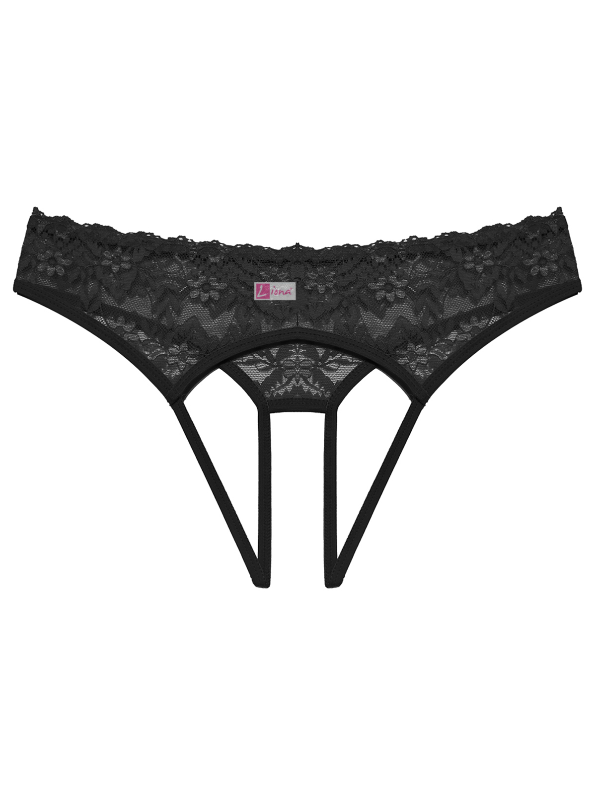 Özel Bölgesi Açık Kadın Siyah  Külot 66272SYH